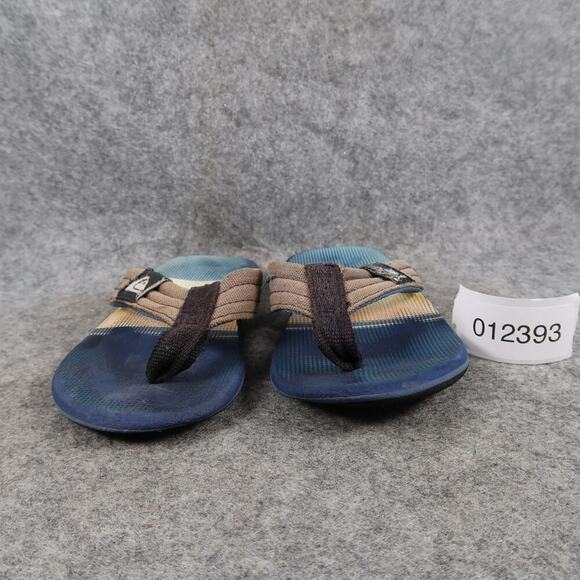 Quiksilver Shoes Kids 13 Sandals Flip Flops Slip On Casual Flat Active Swim - Picture 2 of 9